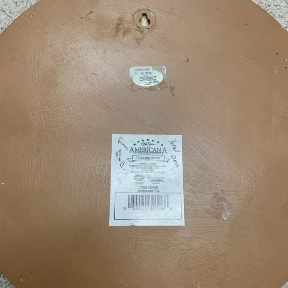 Deb Strain Bird House Trio Americana Stepping Ston - Picture 3 of 3